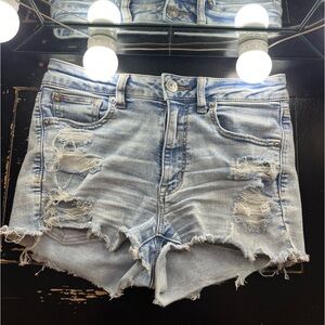american eagle jean shorts